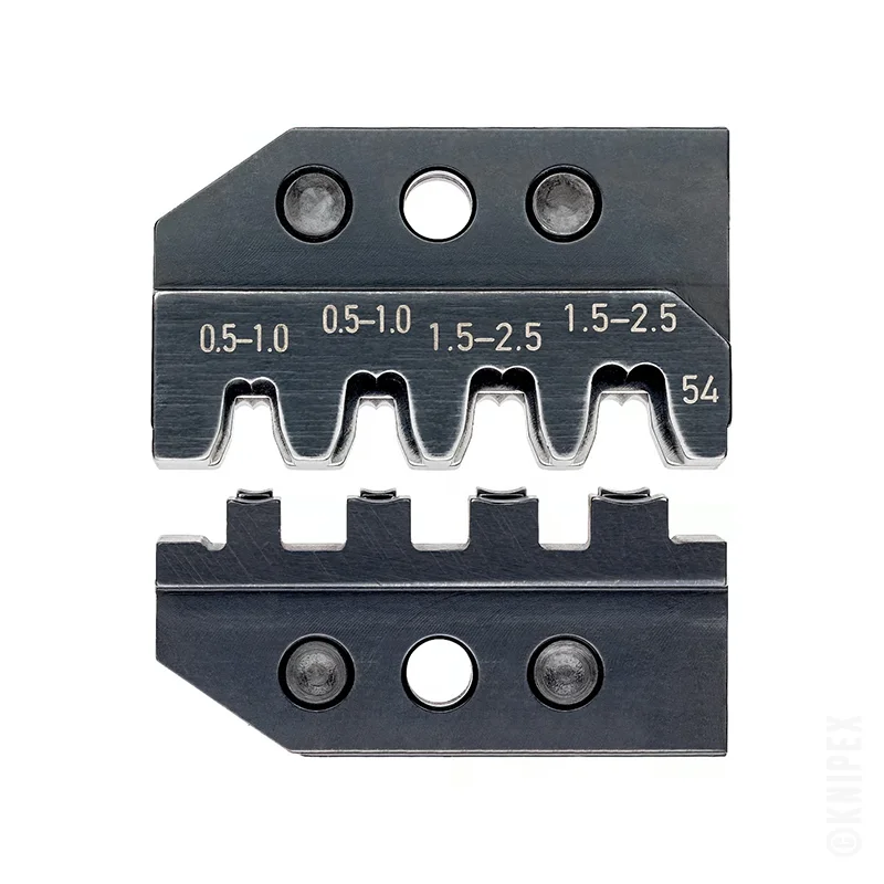 matrice de sertissage pour embout junior timer, 0,5 à 2,5 mm²