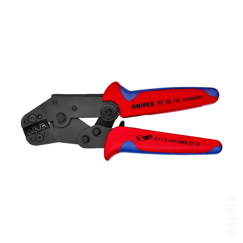 pince à sertir knipex à forme courte