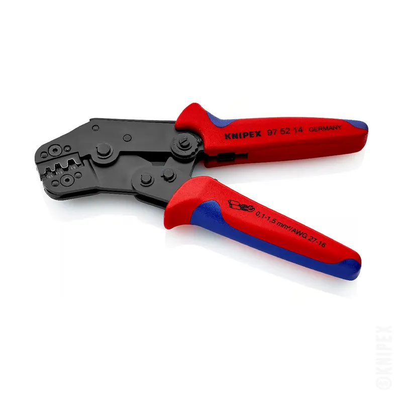 pince à sertir knipex à forme courte