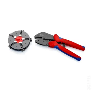 pince à sertir multicrimp® knipex avec porte profils