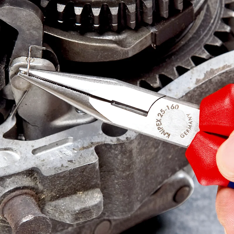pince radio knipex demi ronde avec tranchant
