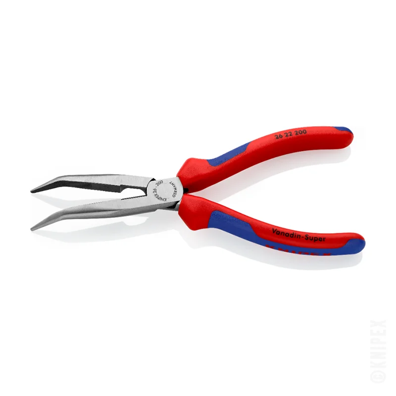 pince cigogne knipex demi ronde avec tranchant