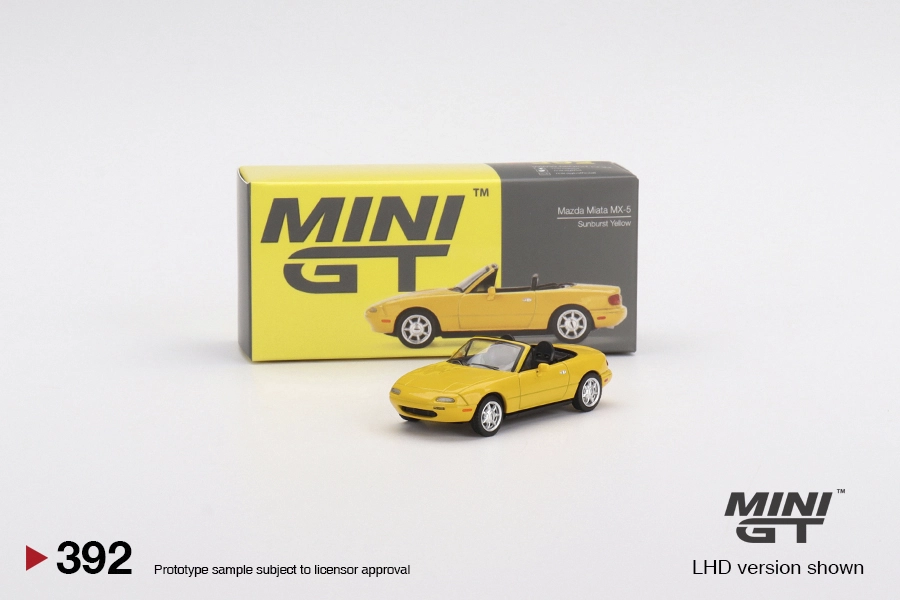 mazda miata mx5 na sunburst yellow