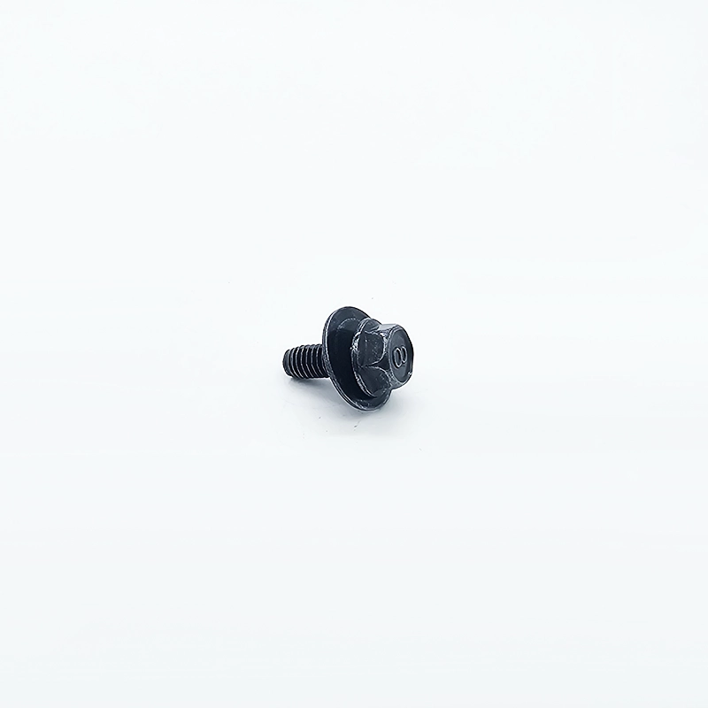 vis à rondelle m6x1 11mm de long noir